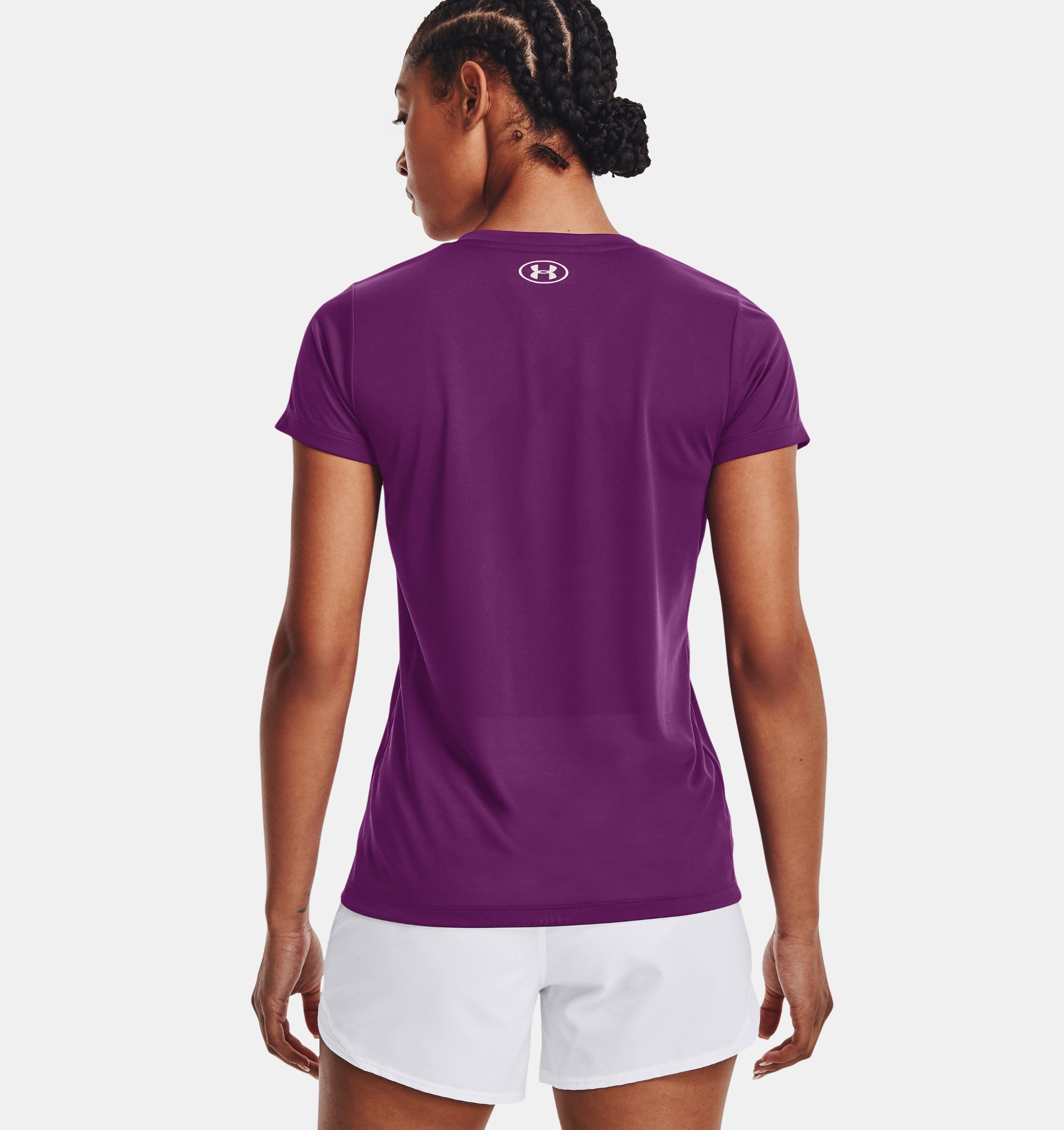Visiter la boutique Under ArmourUnder Armour Tech Short Sleeve V Twist T-Shirt Femme 